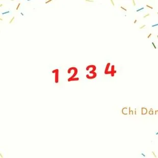 Lời bài hát 1 2 3 4 – Chi Dân | 1 2 3 4 Lyrics