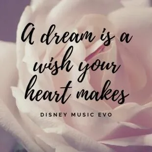 Lời bài hát A dream is a wish your heart makes - Disney music Evo | A dream is a wish your heart makes Lyrics