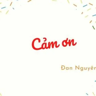 Lời bài hát Cảm ơn – Đan Nguyên | Cảm ơn Lyrics