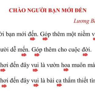 Lời bài hát Chào người bạn mới đến - Lương Bằng Vinh | Chào người bạn mới đến Lyrics