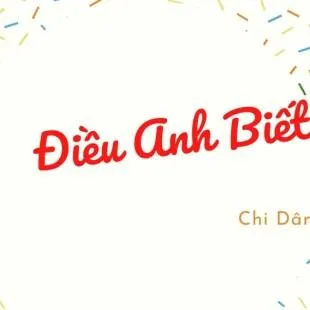 Lời bài hát Điều Anh Biết – Chi Dân | Điều Anh Biết Lyrics