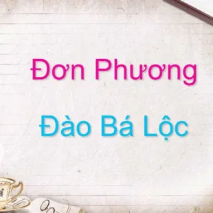 Lời bài hát Đơn phương - Đào Bá Lộc | Đơn phương Lyrics