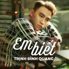 Lời bài hát Em Biết – Trịnh Đình Quang