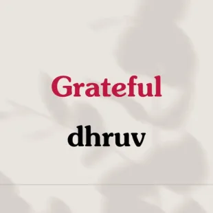 Lời bài hát Grateful - ​dhruv | Grateful Lyrics