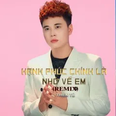 Lời bài hát Hạnh Phúc Chính Là Nhớ Về Em (Remix) – Thiên Tú