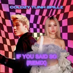 Lời bài hát If You Said So (Remix) – Coldzy, tlinh, 2Pillz