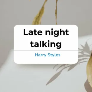 Lời bài hát Late night taking - Harry Styles | Late night taking Lyrics