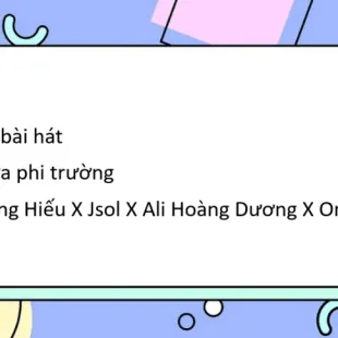 Lời bài hát Mưa phi trường - Trọng Hiếu X Jsol X Ali Hoàng Dương X Onlyc | Mưa phi trường Lyrics