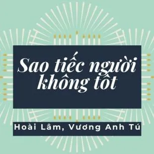 Lời bài hát Sao tiếc người không tốt - Hoài Lâm, Vương Anh Tú | Sao tiếc người không tốt Lyrics