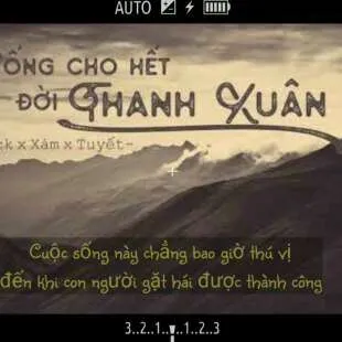 Lời bài hát Sống cho hết đời thanh xuân 4 - Huỳnh Công Hiếu | Sống cho hết đời thanh xuân 4 Lyrics