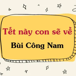 Lời bài hát Tết này con sẽ về - Bùi Công Nam | Tết này con sẽ về Lyrics