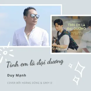 Lời bài hát Tình em là đại dương - Duy Mạnh | Tình em là đại dương Lyrics