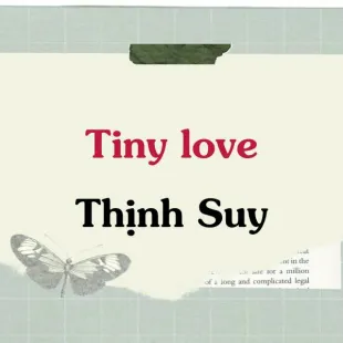 Lời bài hát Tiny love - Thịnh Suy | Tiny love Lyrics