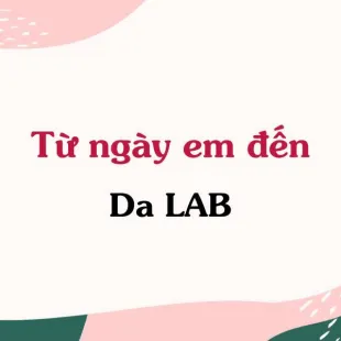 Lời bài hát Từ ngày em đến - Da LAB | Từ ngày em đến Lyrics