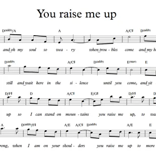 Lời bài hát You raise me up - Westlife | You raise me up Lyrics