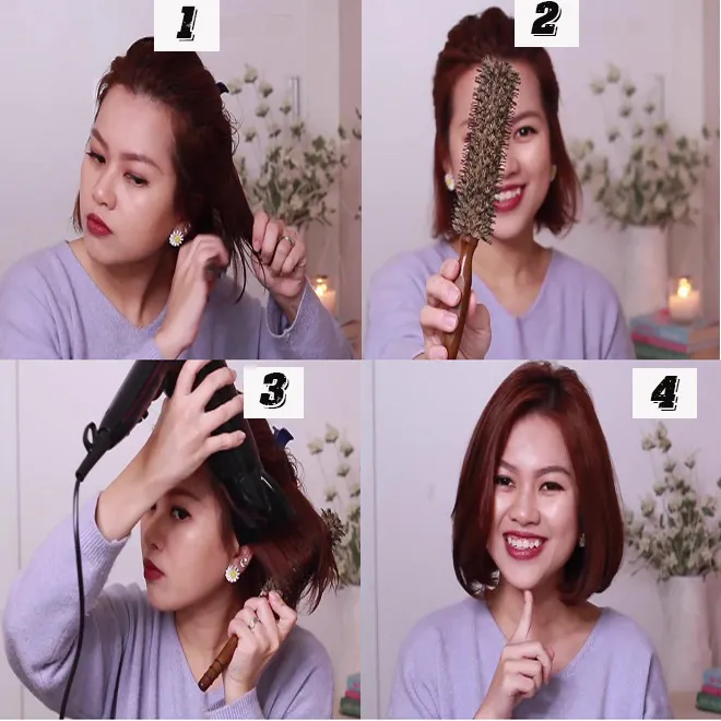 10 cách chăm sóc tóc ngắn uốn cụp đẹp chuẩn salon