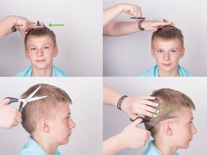 Các kiểu tóc đẹp cho bé trai – Bí kíp cắt tóc cho “cục cưng” tại nhà