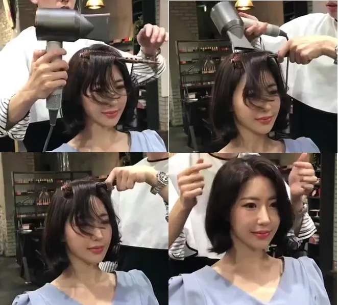 Cách làm tóc mái đẹp cho nữ được “hot girl” Hàn Quốc bật mí