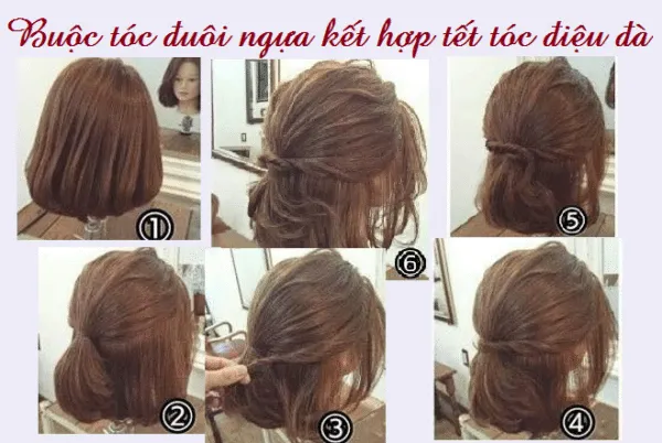 Cách tết tóc ngắn với 18 kiểu xinh đẹp tinh tế, dễ nhớ dễ làm