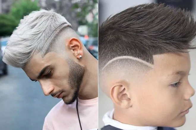 Kẻ vạch tóc nam đẹp 2020: 15 kiểu tattoo nghệ thuật đơn giản cực chất