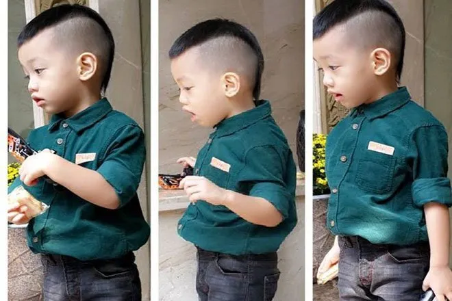 Kiểu tóc bé trai Hàn Quốc siêu đáng yêu cho từng dáng khuôn mặt