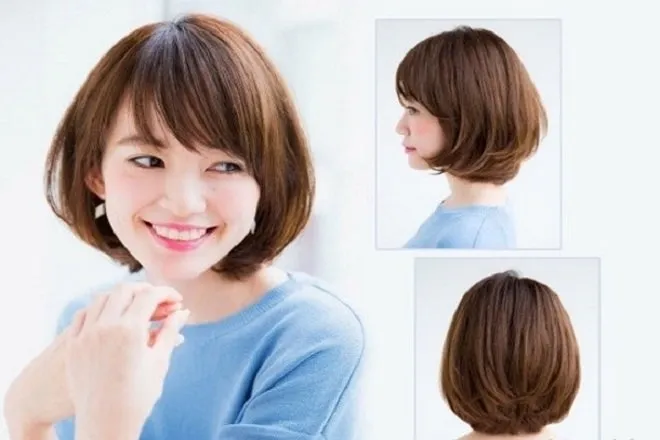 Kiểu tóc ngắn đẹp cho khuôn mặt tròn che khuyết điểm xinh nhất 2024