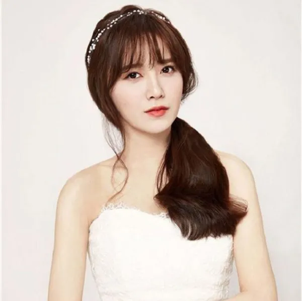 Tóc cô dâu Hàn Quốc đẹp: 8 kiểu rạng ngời như nàng công chúa “xứ kim chi”